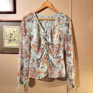 Peplum Corset blouse